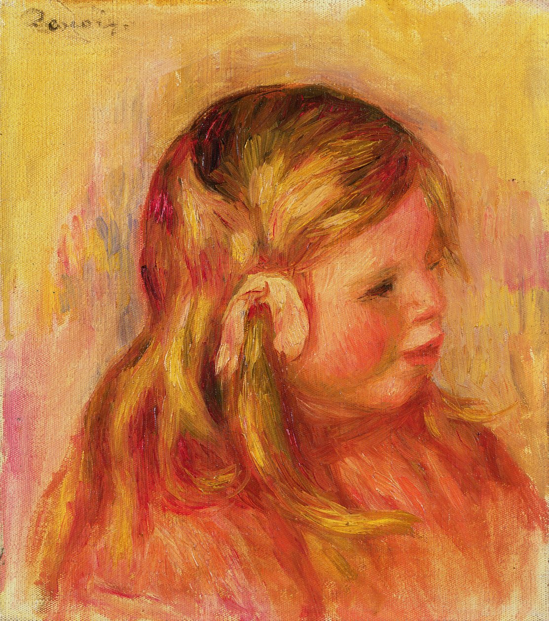 Claude Renoir, 1908 od Pierre Auguste Renoir