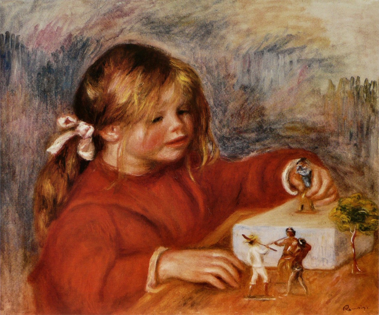 Coco jouant od Pierre Auguste Renoir