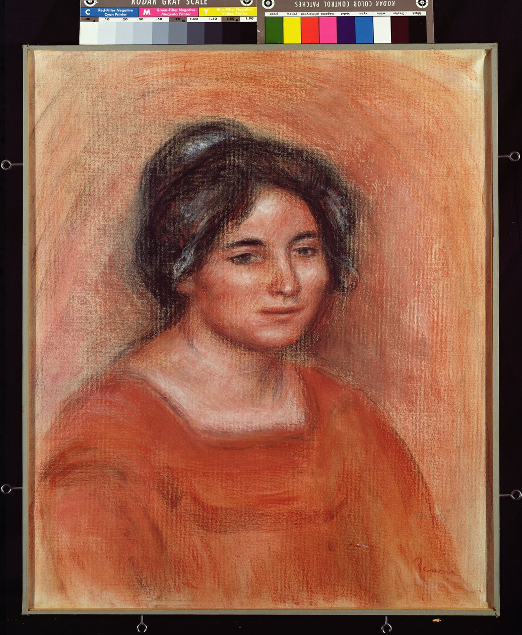 Gabrielle (pastel na papíře) od Pierre Auguste Renoir