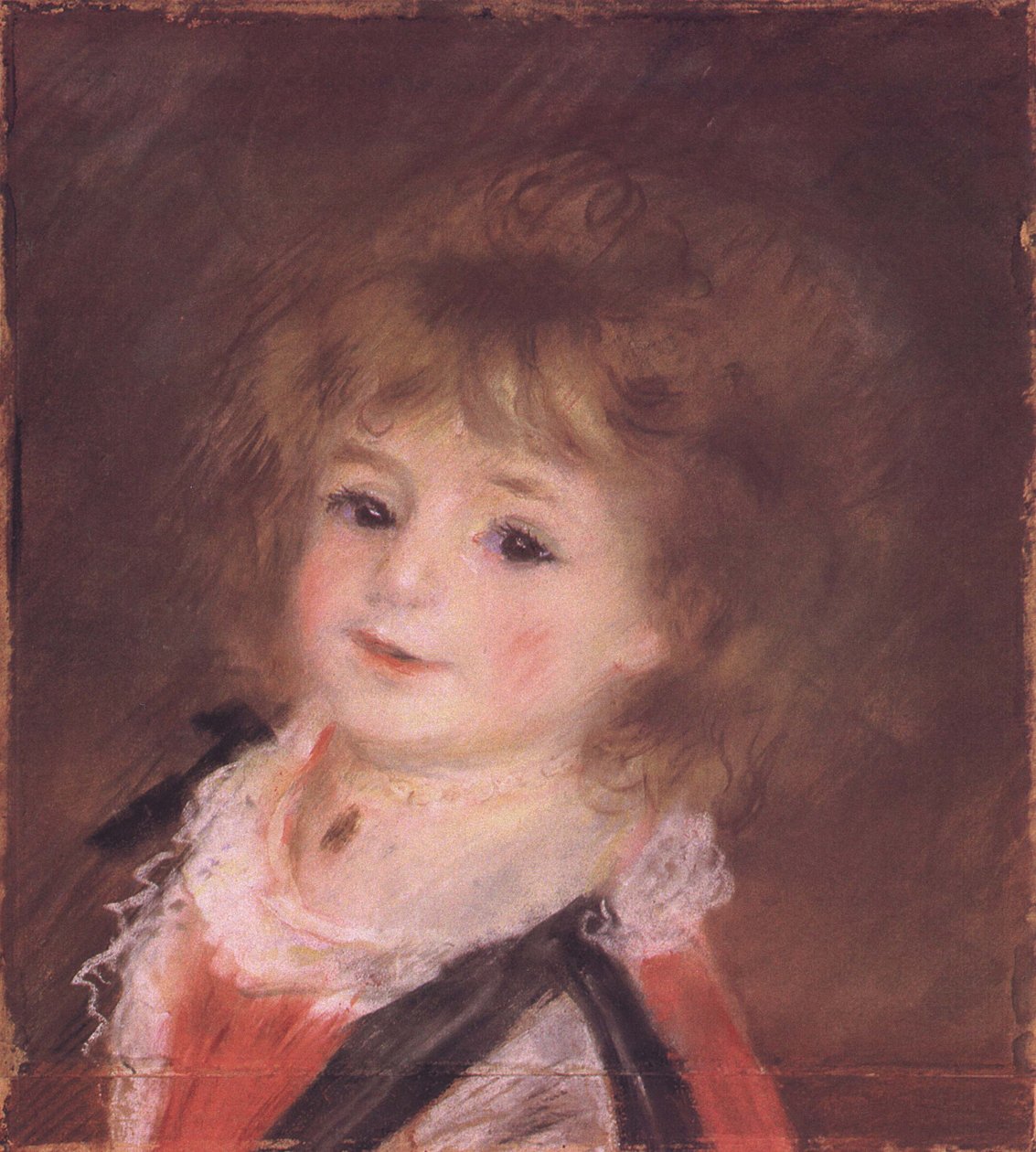 Hlava dítěte od Pierre Auguste Renoir