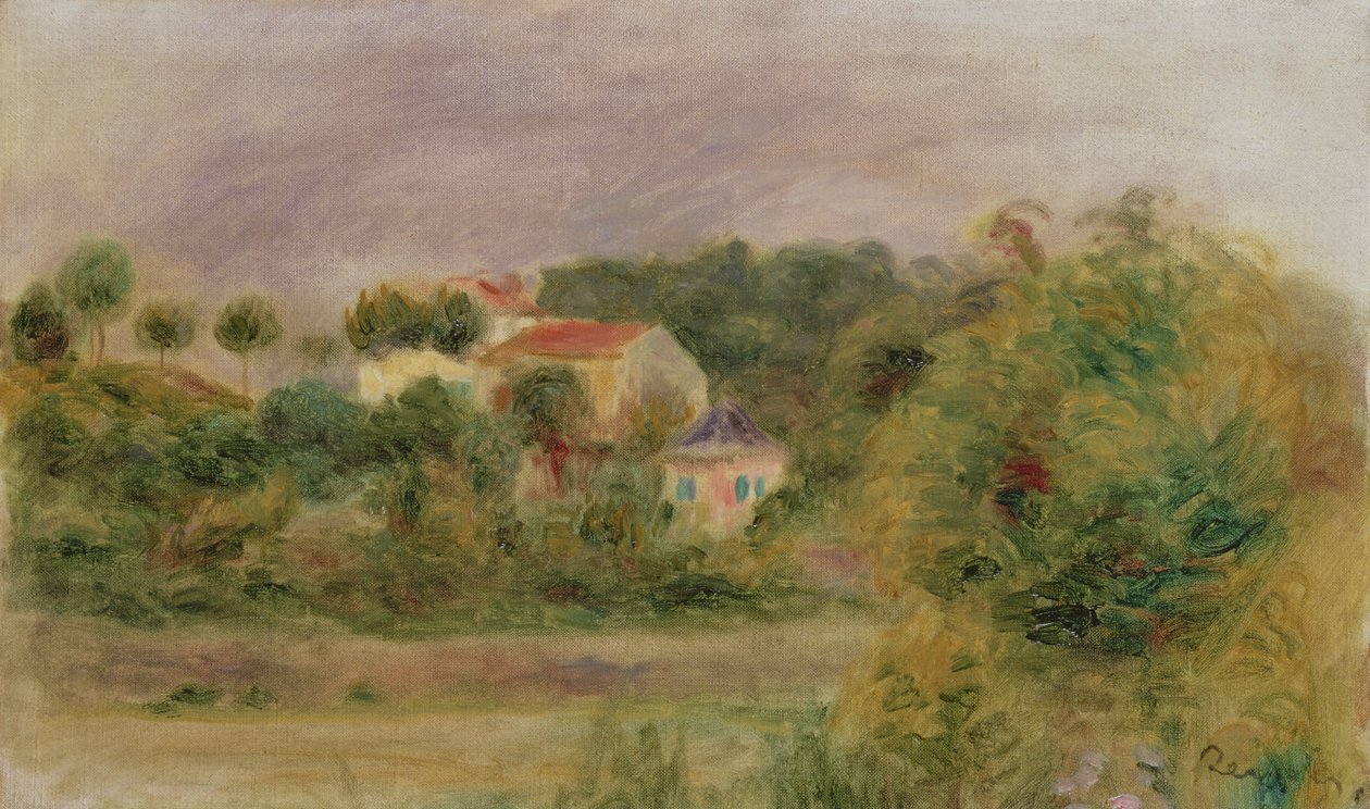 Domy v parku od Pierre Auguste Renoir