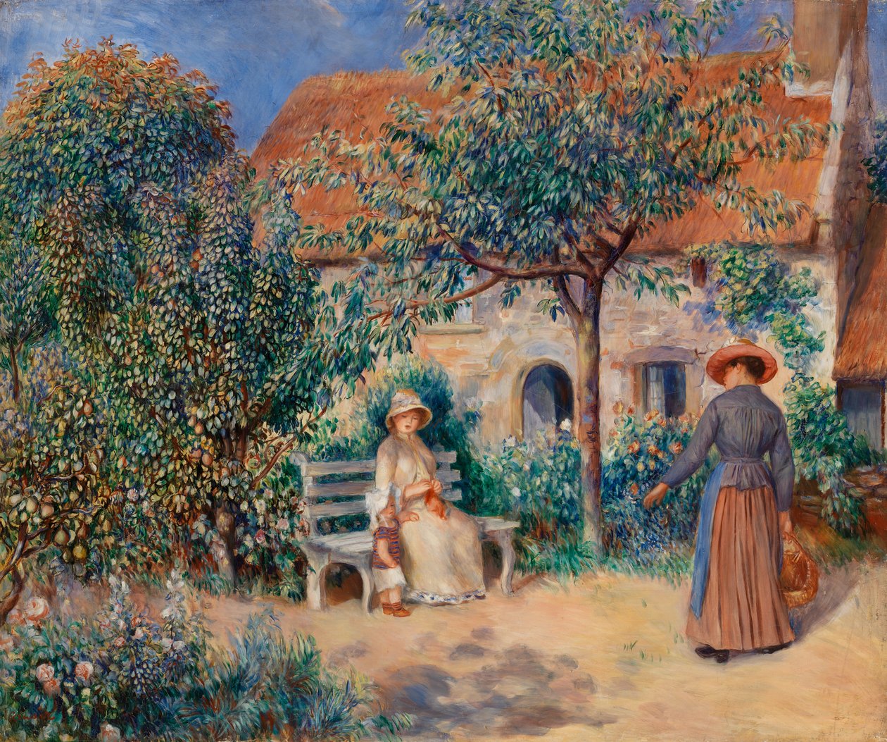 V Bretani od Pierre Auguste Renoir