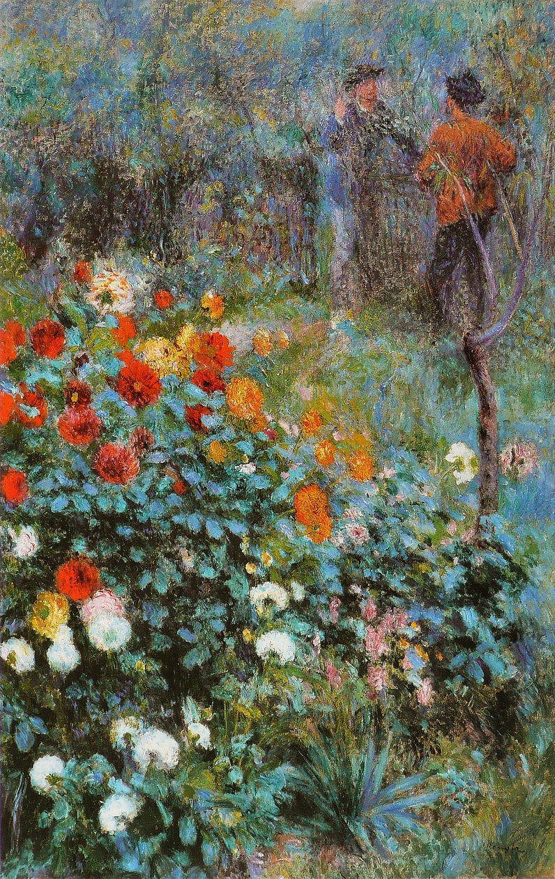 Zahrada Rue Cortot od Pierre Auguste Renoir