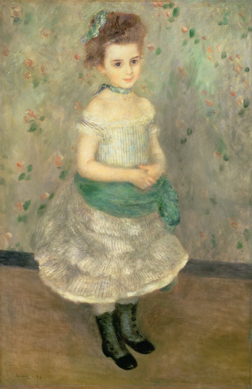 Jeanne Durand-Ruel (1870-1914) 1876 od Pierre Auguste Renoir