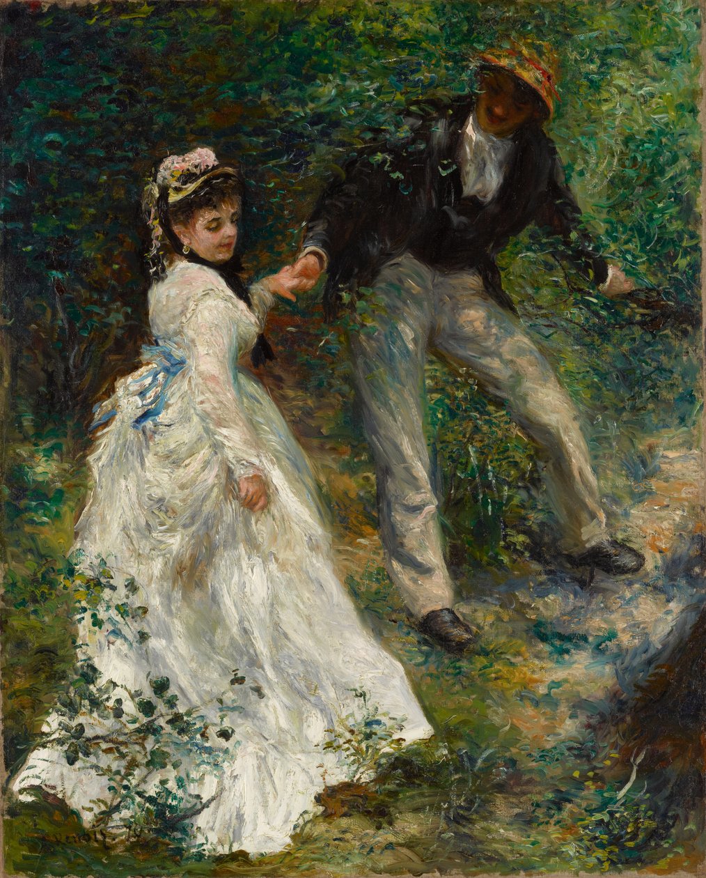 Chůze od Pierre Auguste Renoir
