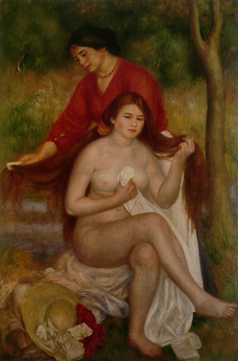 Záchod od Pierre Auguste Renoir