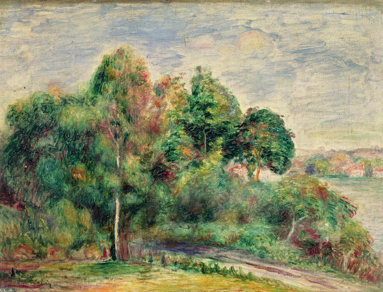 Krajina od Pierre Auguste Renoir