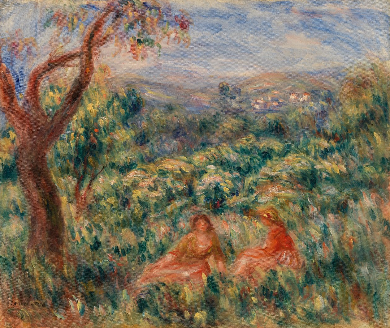 Krajina od Pierre Auguste Renoir