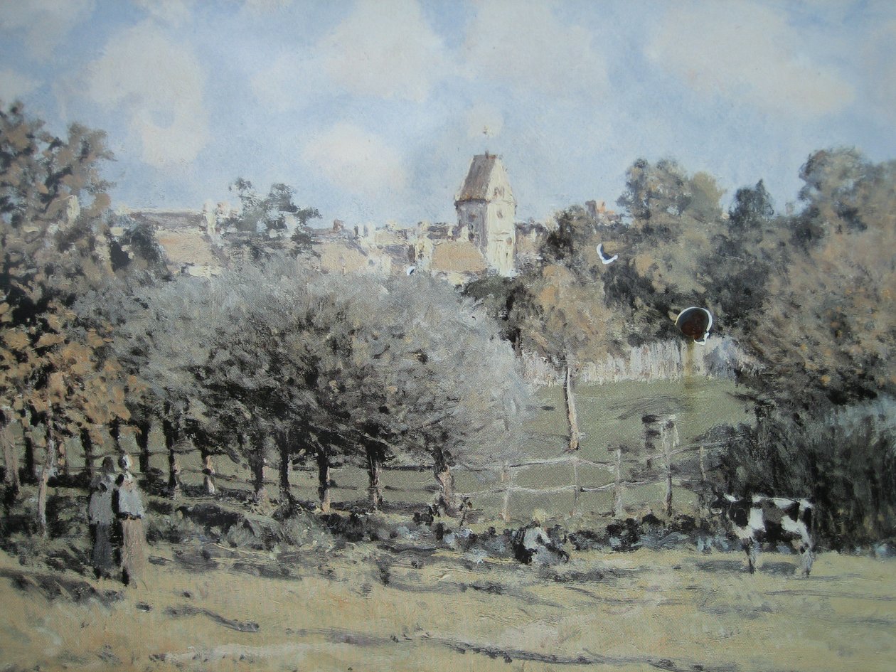 Kostel Noisy-le-Roi od Pierre Auguste Renoir