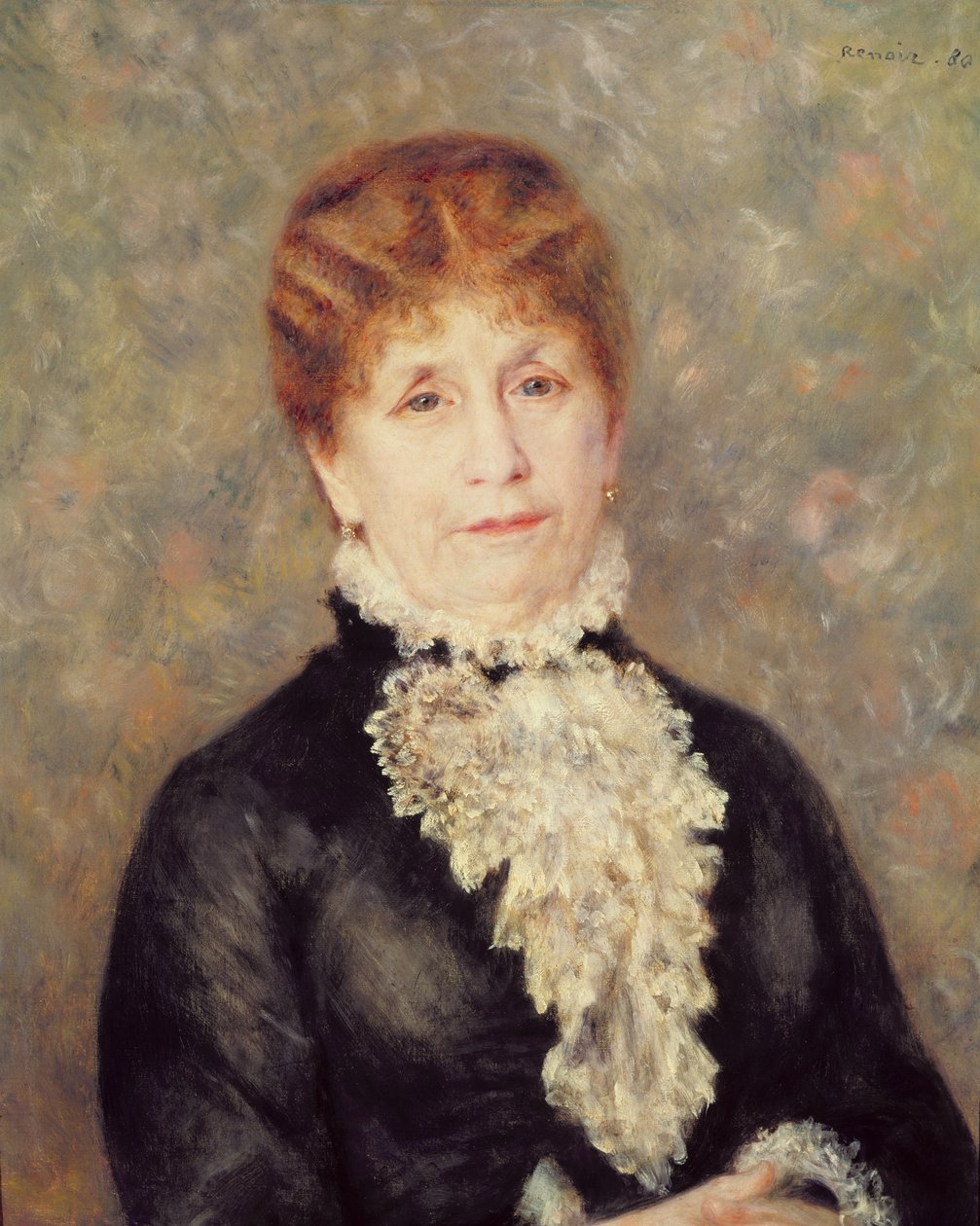 Madame Eugene Fould, 1880 od Pierre Auguste Renoir