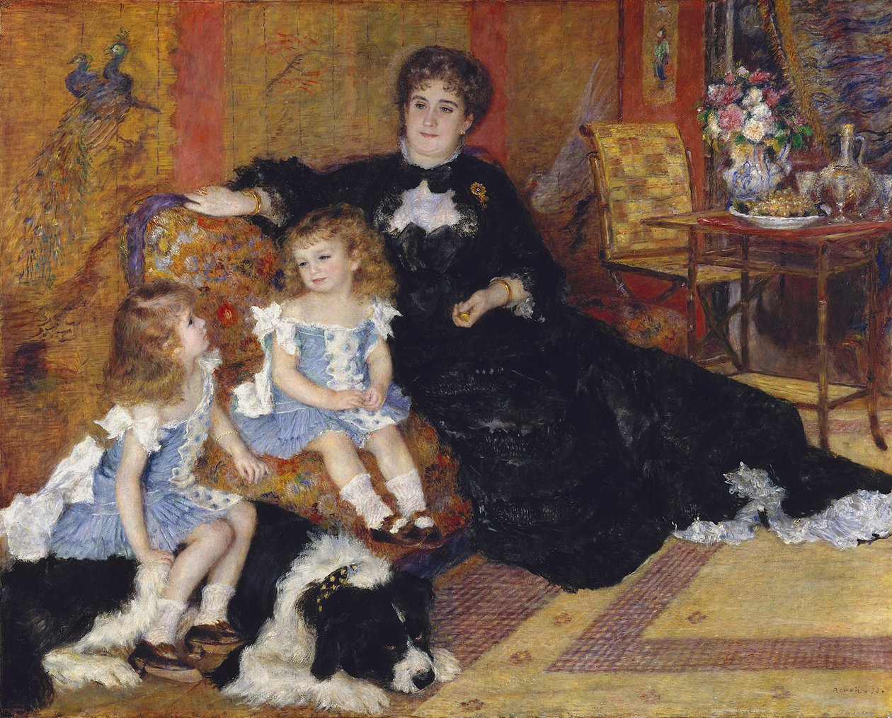 Madame Georges Charpentier a její děti, 1878 od Pierre Auguste Renoir