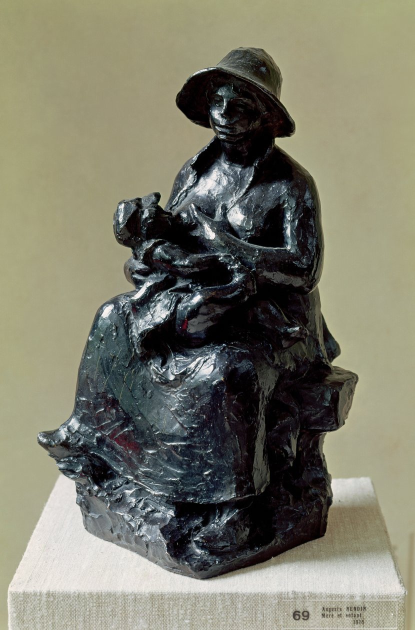 Mateřství, 1916 (bronz) od Pierre Auguste Renoir