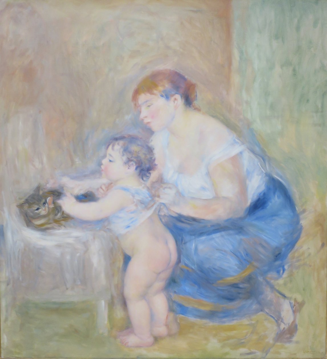 Matka a dítě od Pierre Auguste Renoir