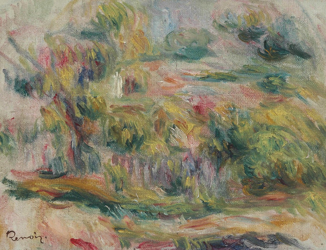 Venkov od Pierre Auguste Renoir