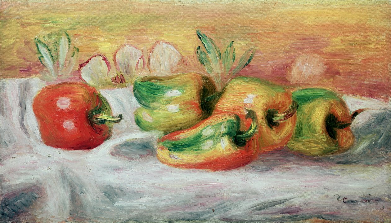 Peppers, 1912 od Pierre Auguste Renoir