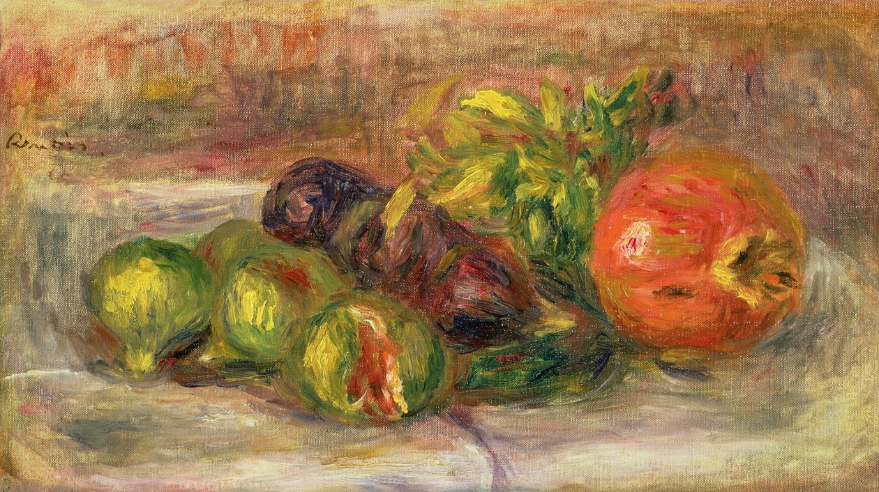 Granátová jablka a fíky, 1917 od Pierre Auguste Renoir