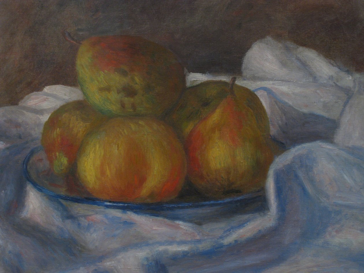Jablka a hrušky od Pierre Auguste Renoir