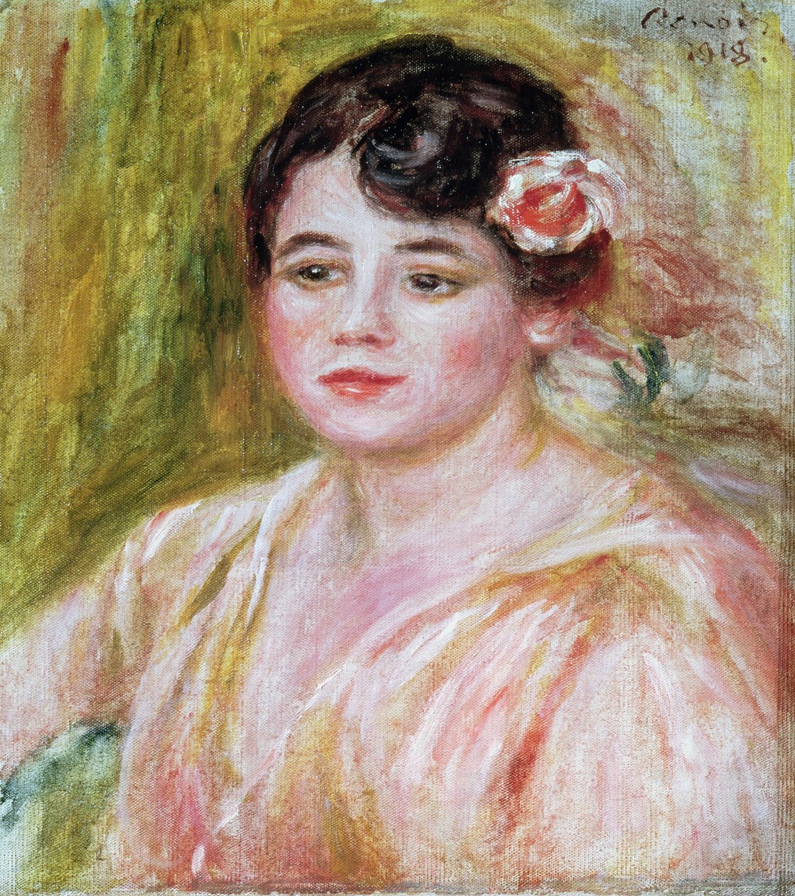 Portrét Adele Besson, 1918 od Pierre Auguste Renoir
