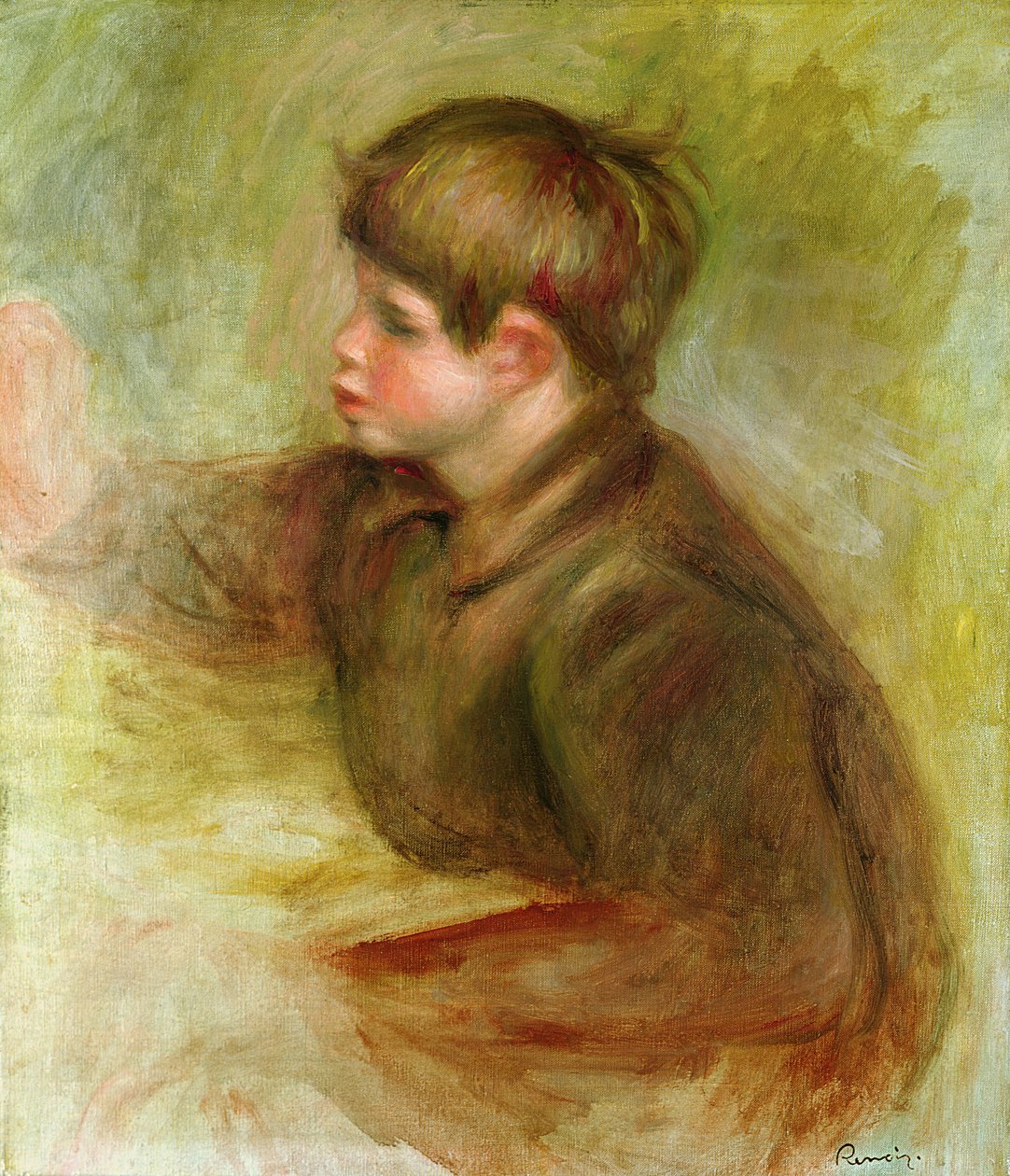 Portrét malby Coco, cca 1910-12 od Pierre Auguste Renoir
