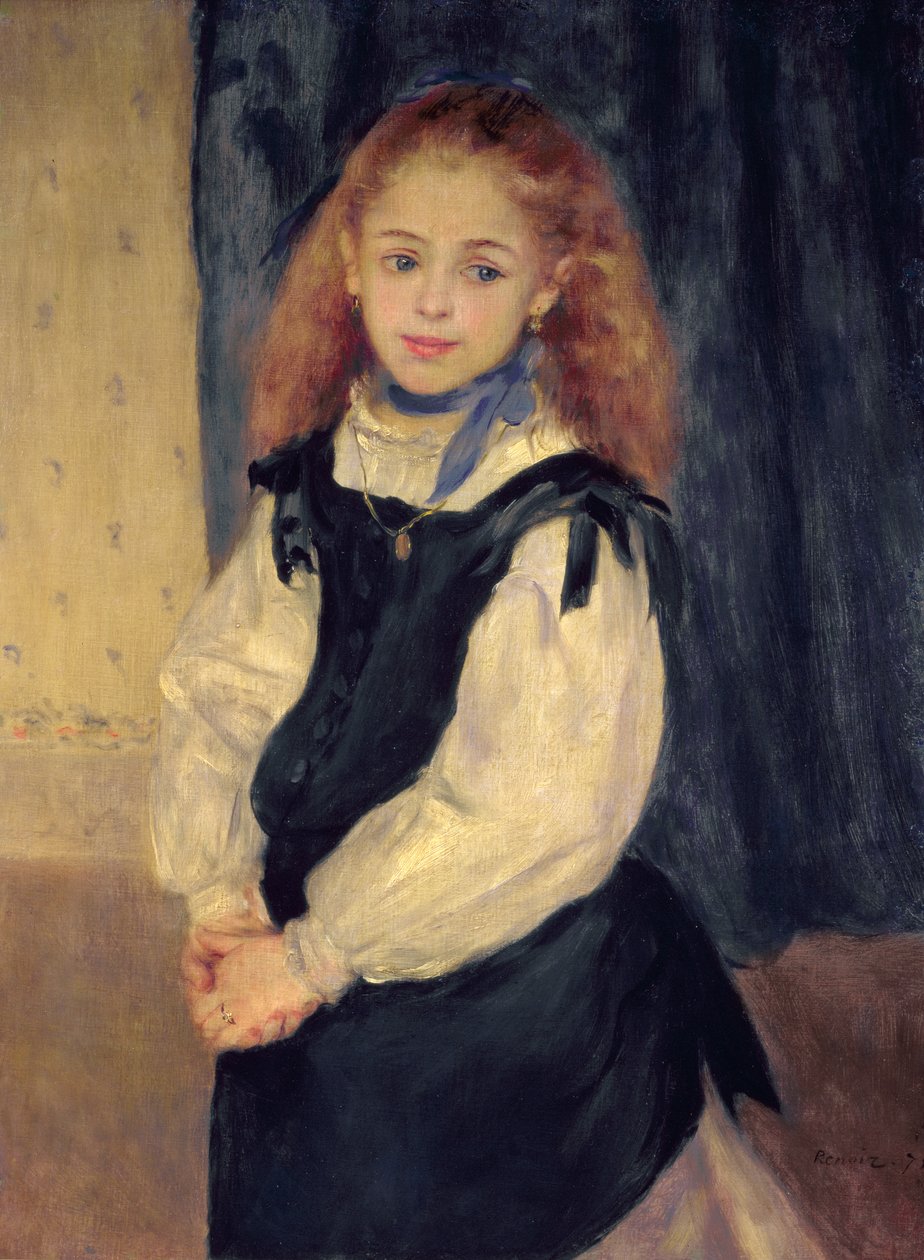 Portrét mademoiselle Legrandové od Pierre Auguste Renoir