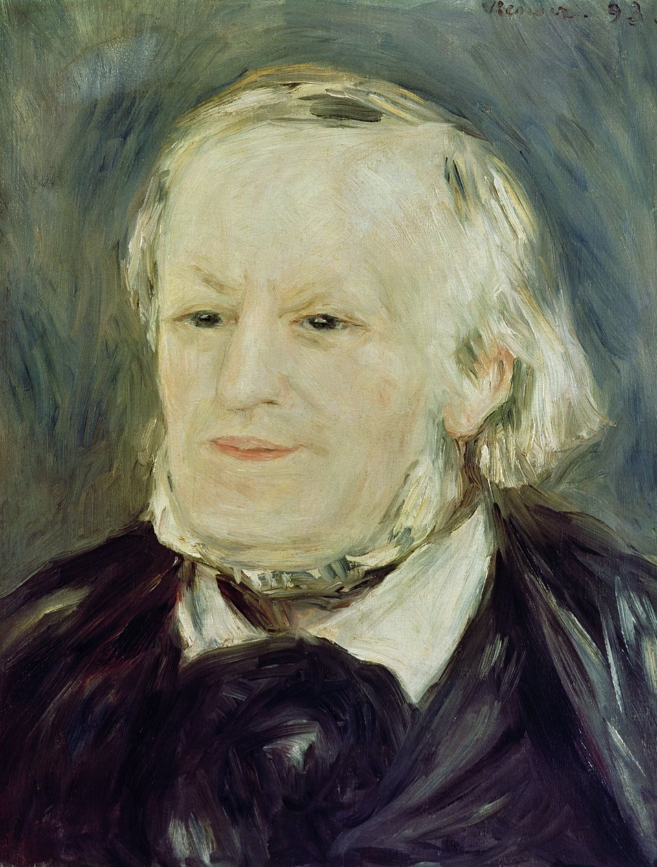 Portrét Richarda Wagnera (1813-83), 1893 (viz také 27900) od Pierre Auguste Renoir
