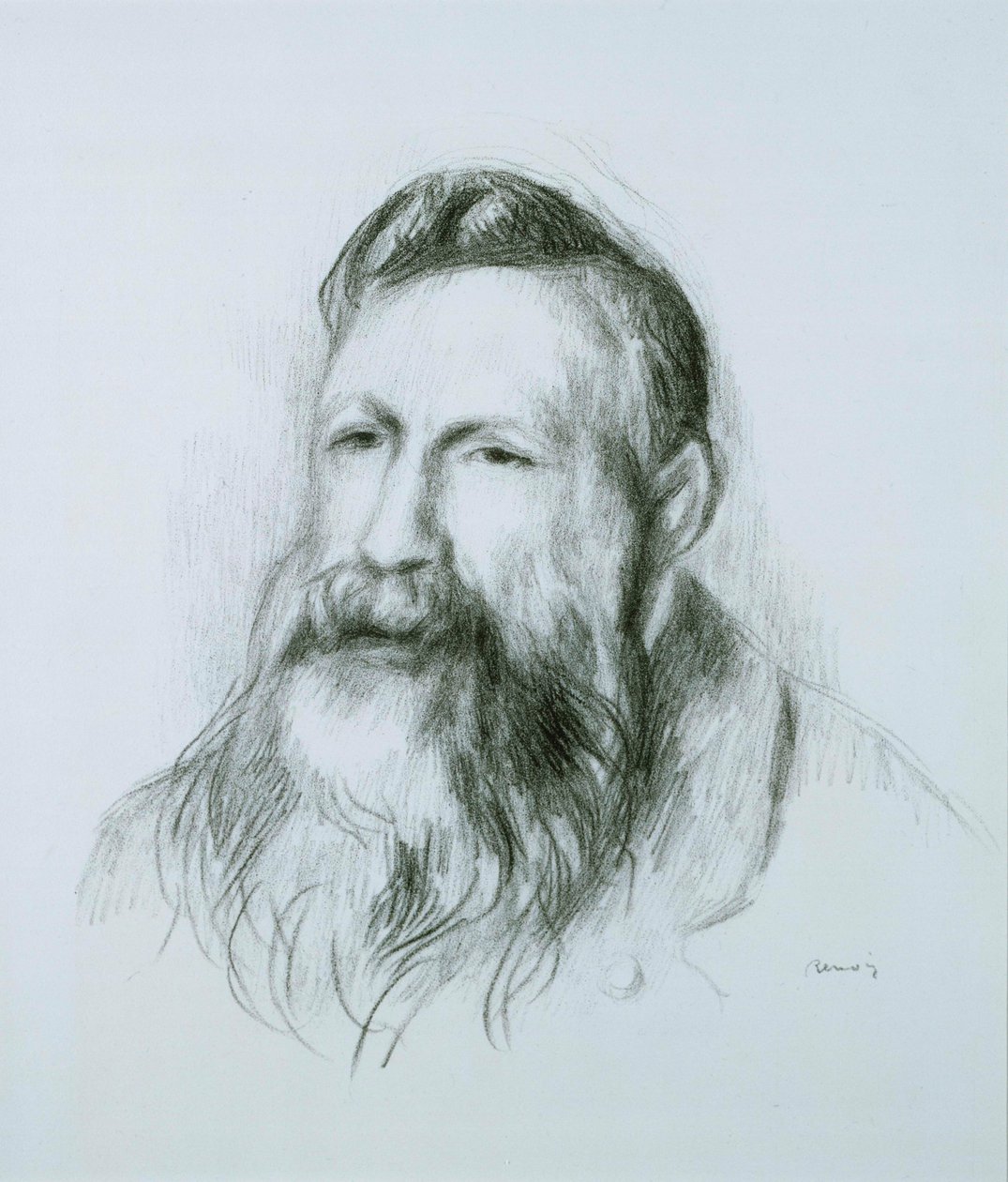Portrait of Rodin od Pierre Auguste Renoir