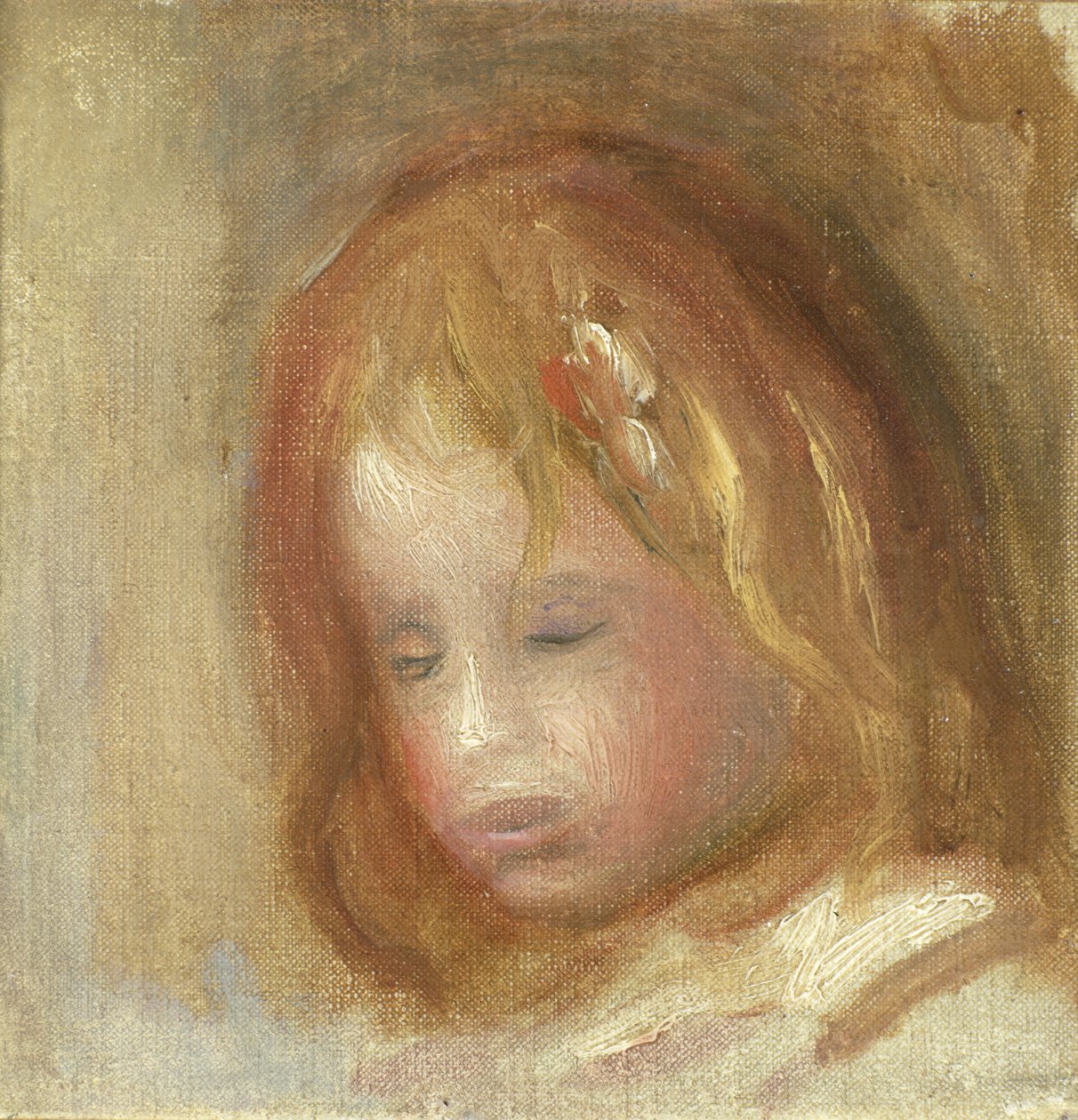 Portrét dítěte od Pierre Auguste Renoir