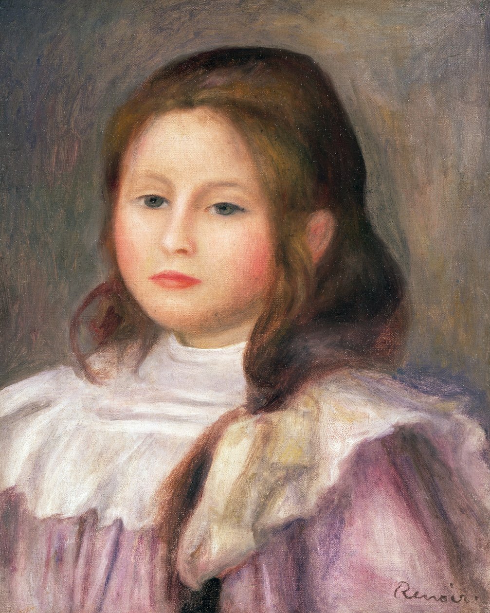 Portrét dítěte, cca 1910-12 od Pierre Auguste Renoir