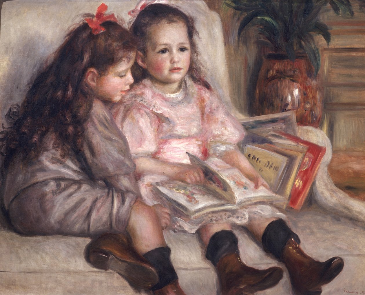 Portréty dětí aneb The Children of Martial Caillebotte, 1895 od Pierre Auguste Renoir