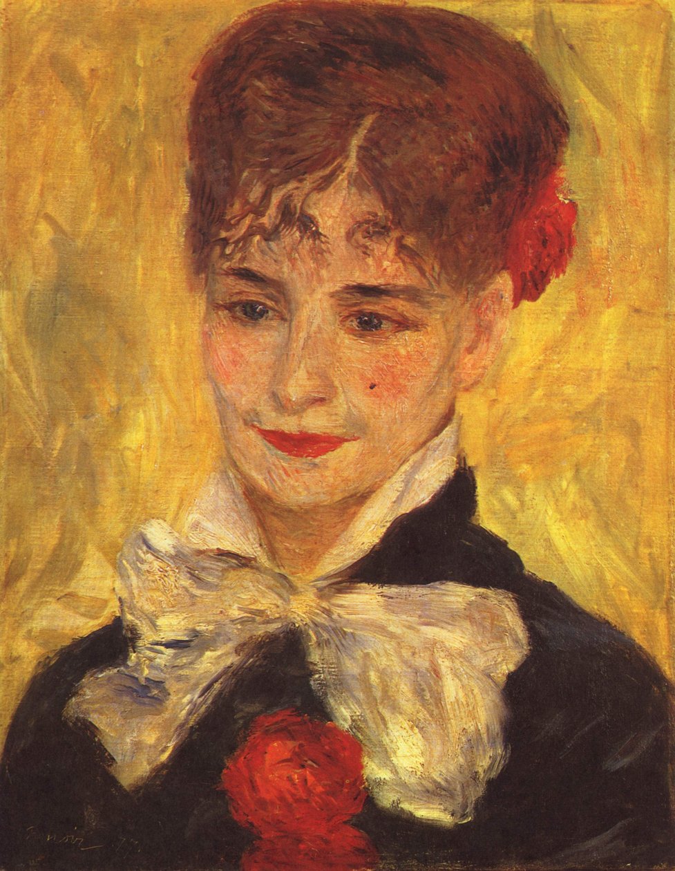 Portrét paní Iscovesco od Pierre Auguste Renoir