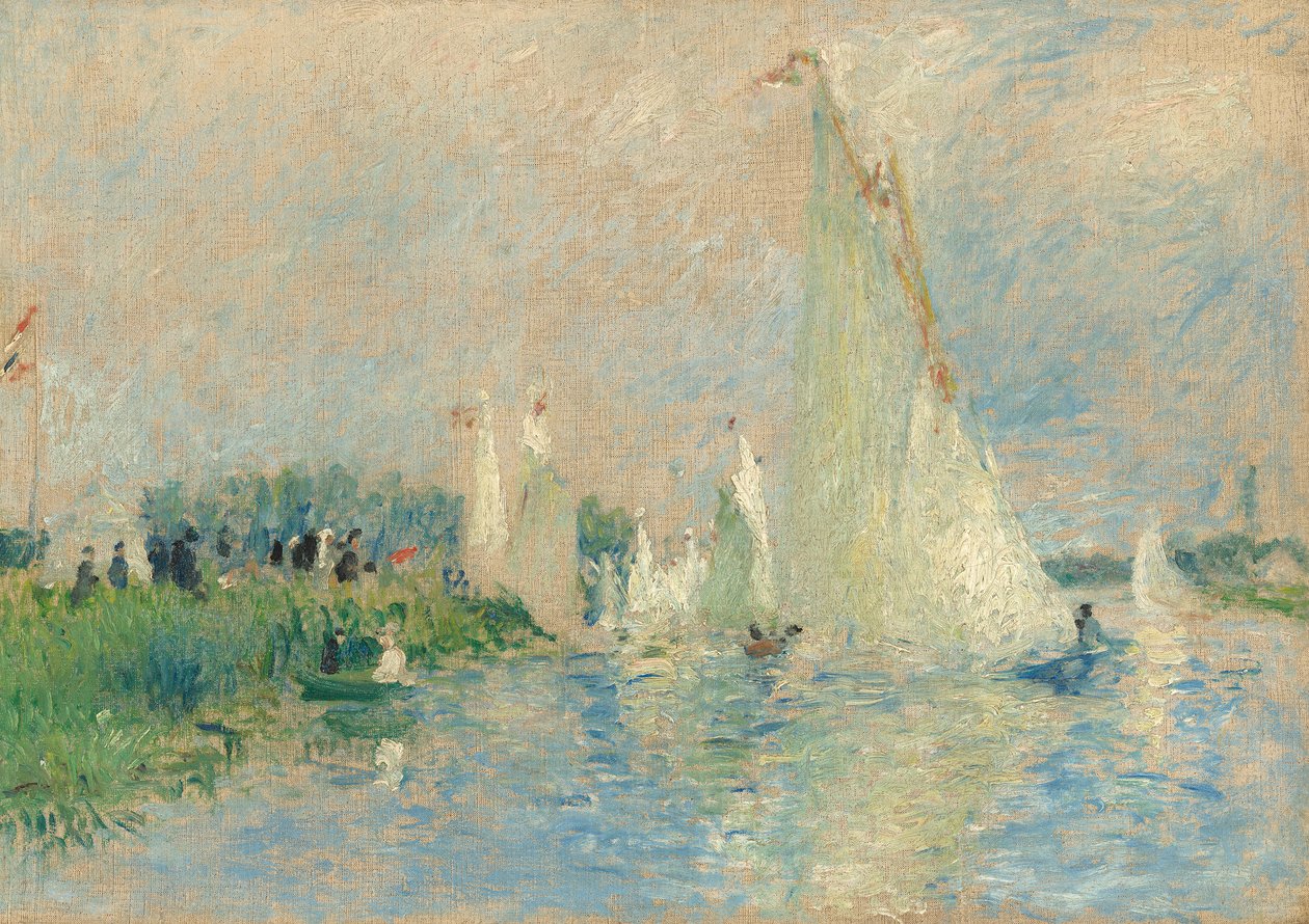 Regata v Argenteuil od Pierre Auguste Renoir