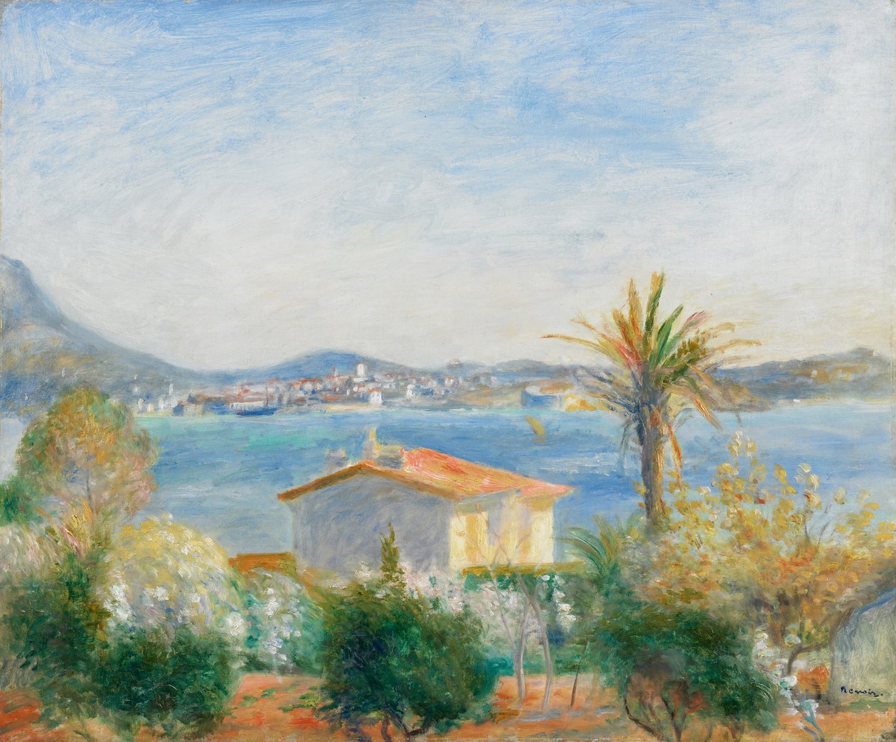 Tamaris, Francie, kolem roku 1885 od Pierre Auguste Renoir