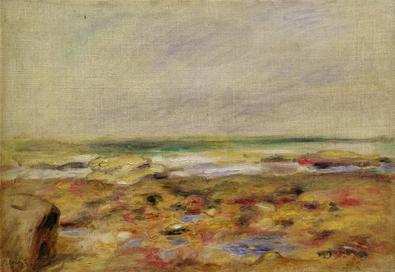 Pláž v Martigues, 1888 od Pierre Auguste Renoir