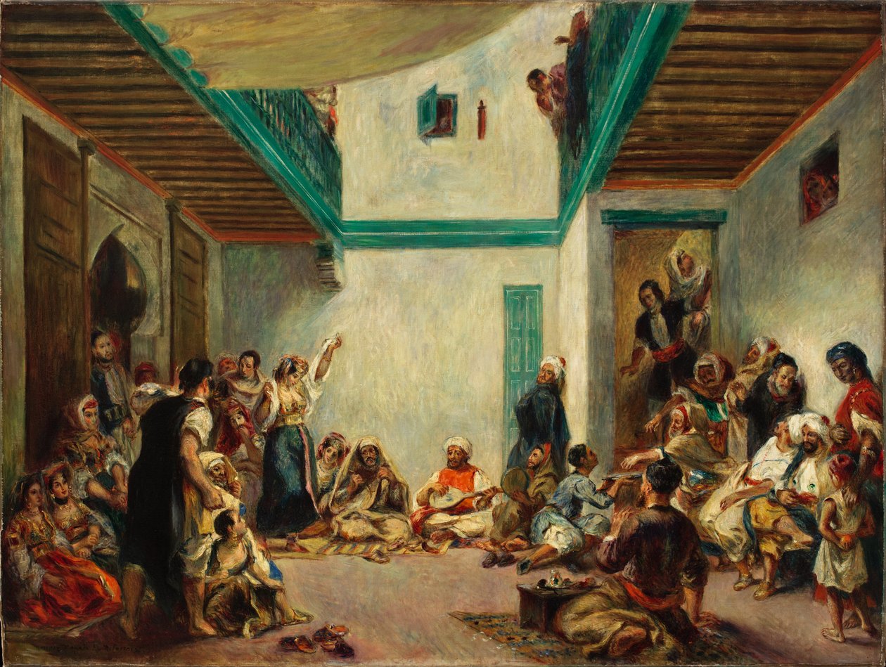 Židovská svatba od Pierre Auguste Renoir