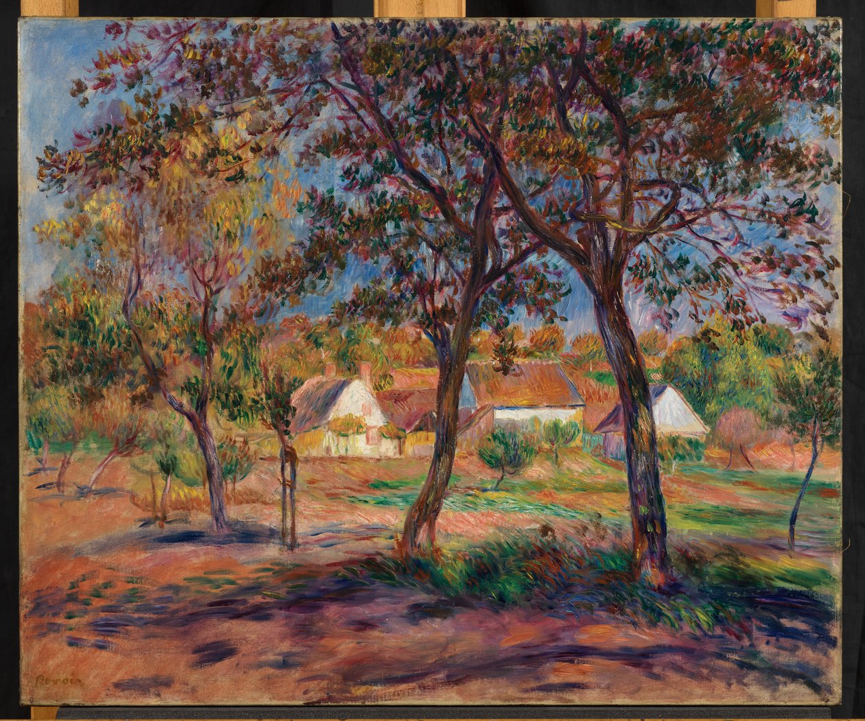 Předměstí Pont-Aven, c.1888-90 od Pierre Auguste Renoir