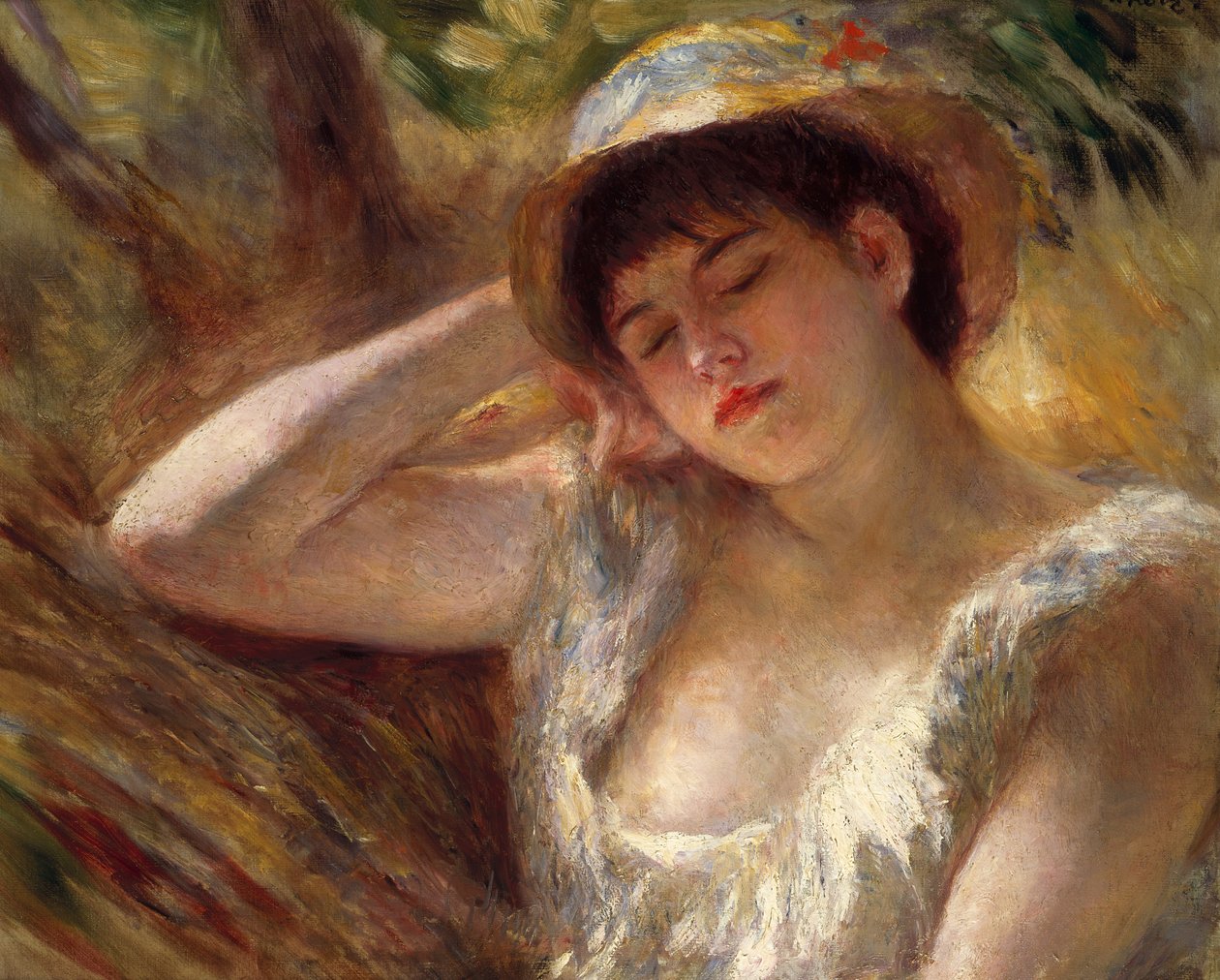 Spáč, 1880 od Pierre Auguste Renoir