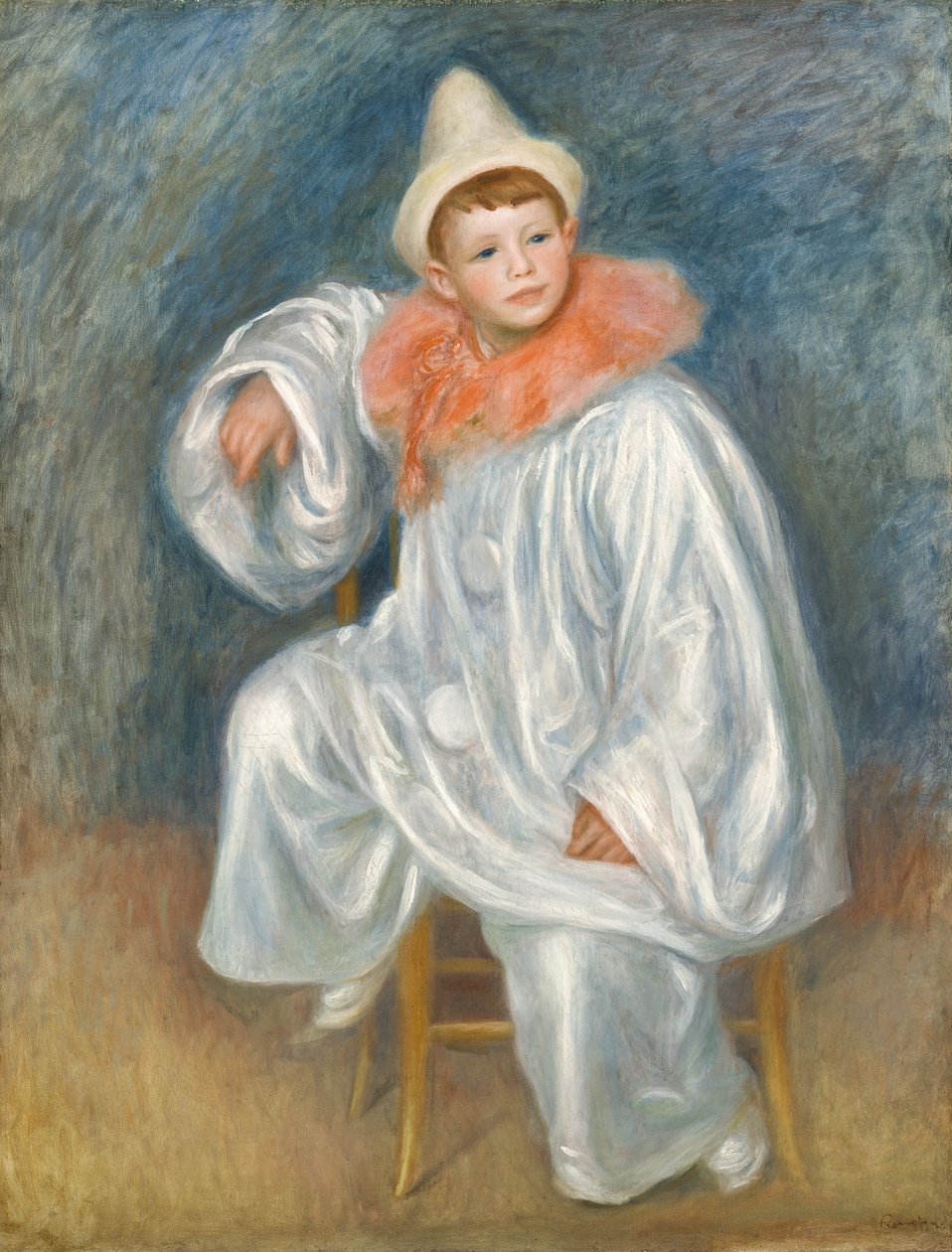Bílý Pierrot, 190102 od Pierre Auguste Renoir