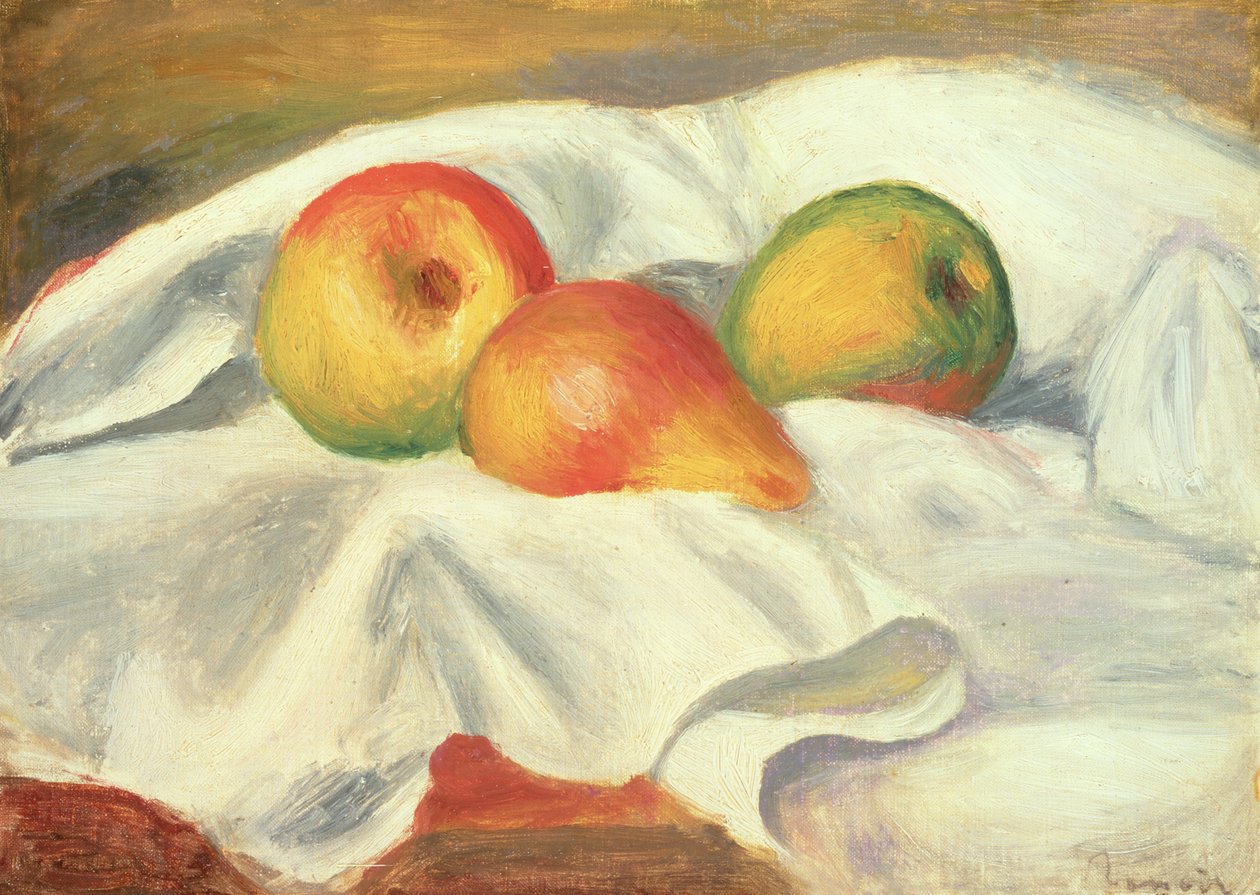 Tři hrušky, kolem roku 1885 od Pierre Auguste Renoir