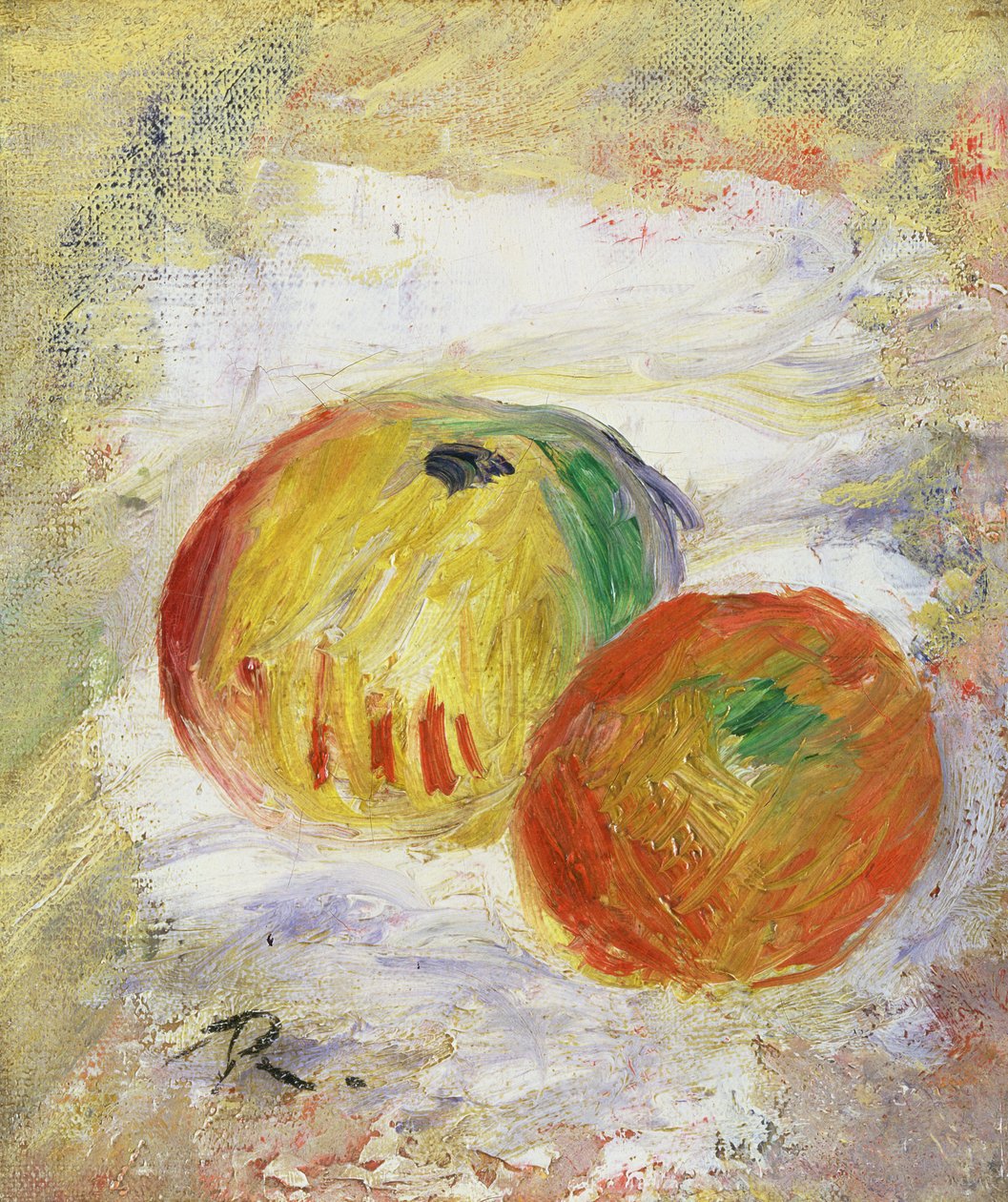 Dvě jablka, 1875 od Pierre Auguste Renoir