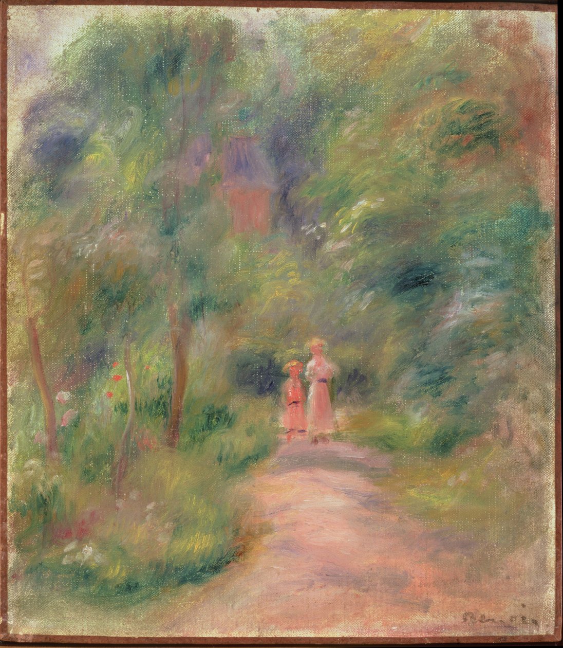Dvě postavy v pruhu, 1906 od Pierre Auguste Renoir