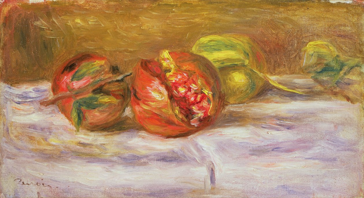 Dvě granátová jablka, kolem roku 1910 od Pierre Auguste Renoir