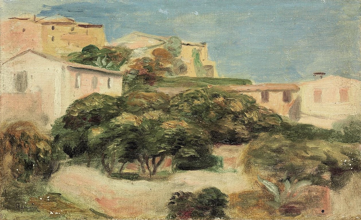 Pohled na Cagnes od Pierre Auguste Renoir