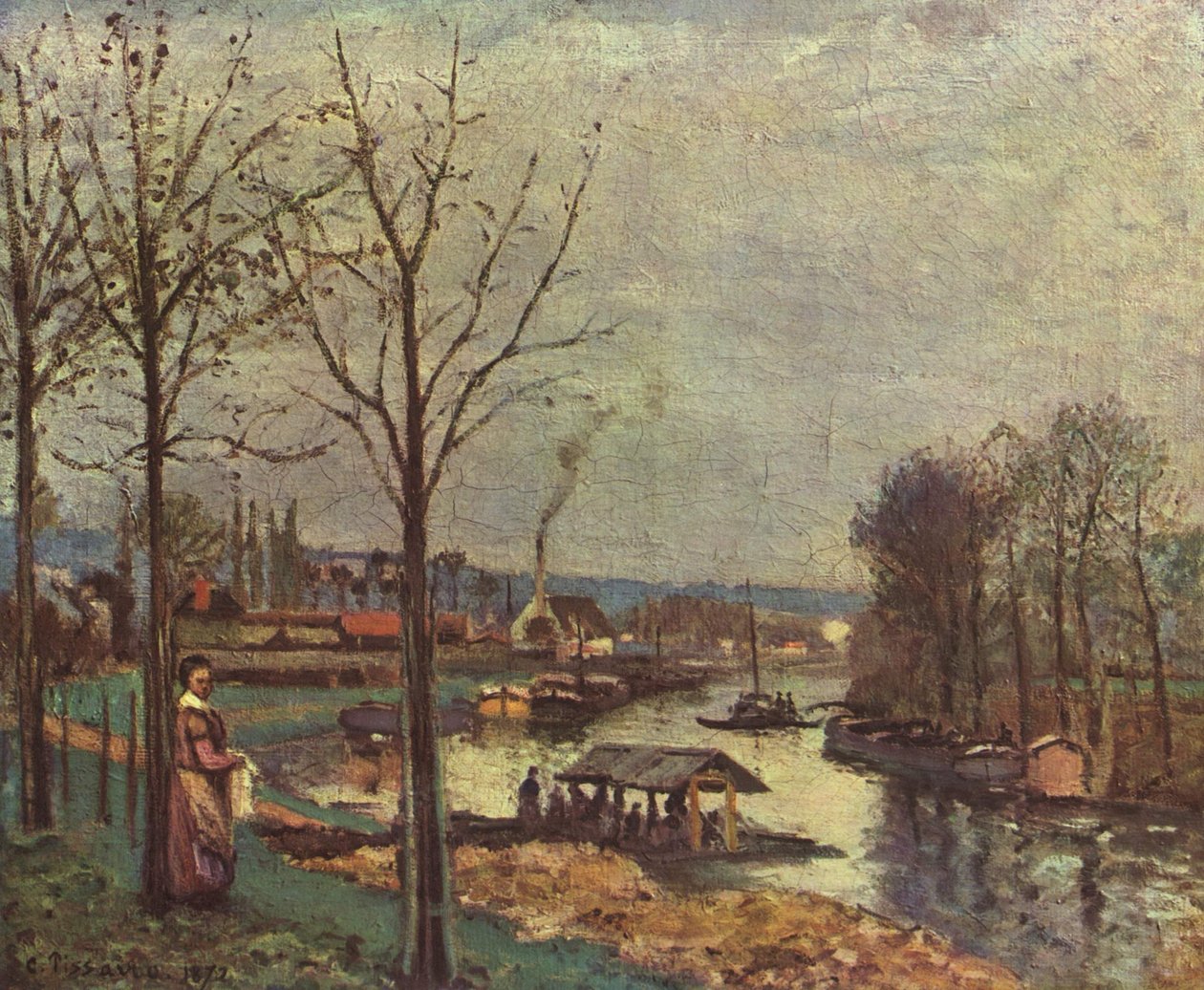 Umyvadlo Pontoise od Pierre Auguste Renoir
