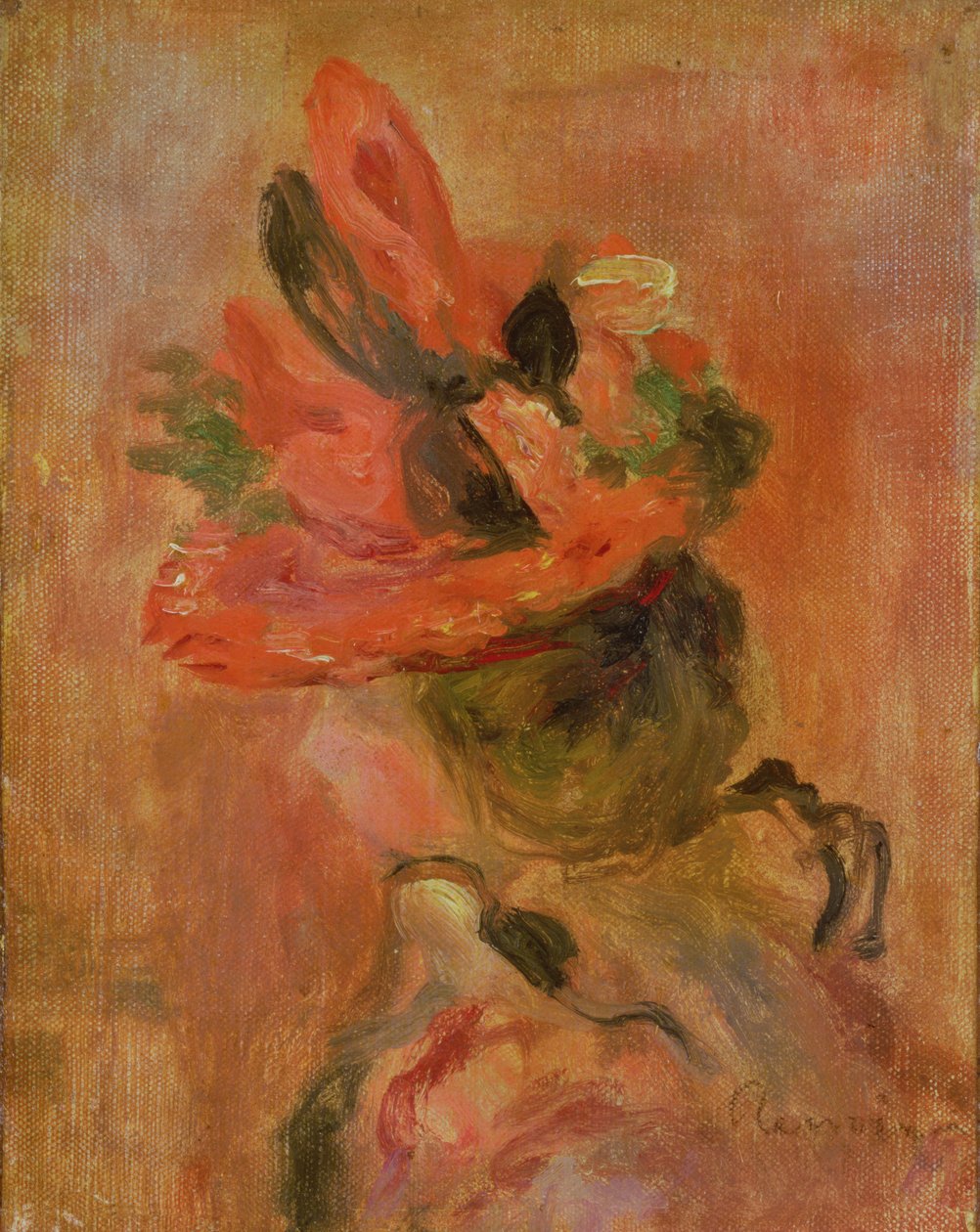 Žena v klobouku od Pierre Auguste Renoir