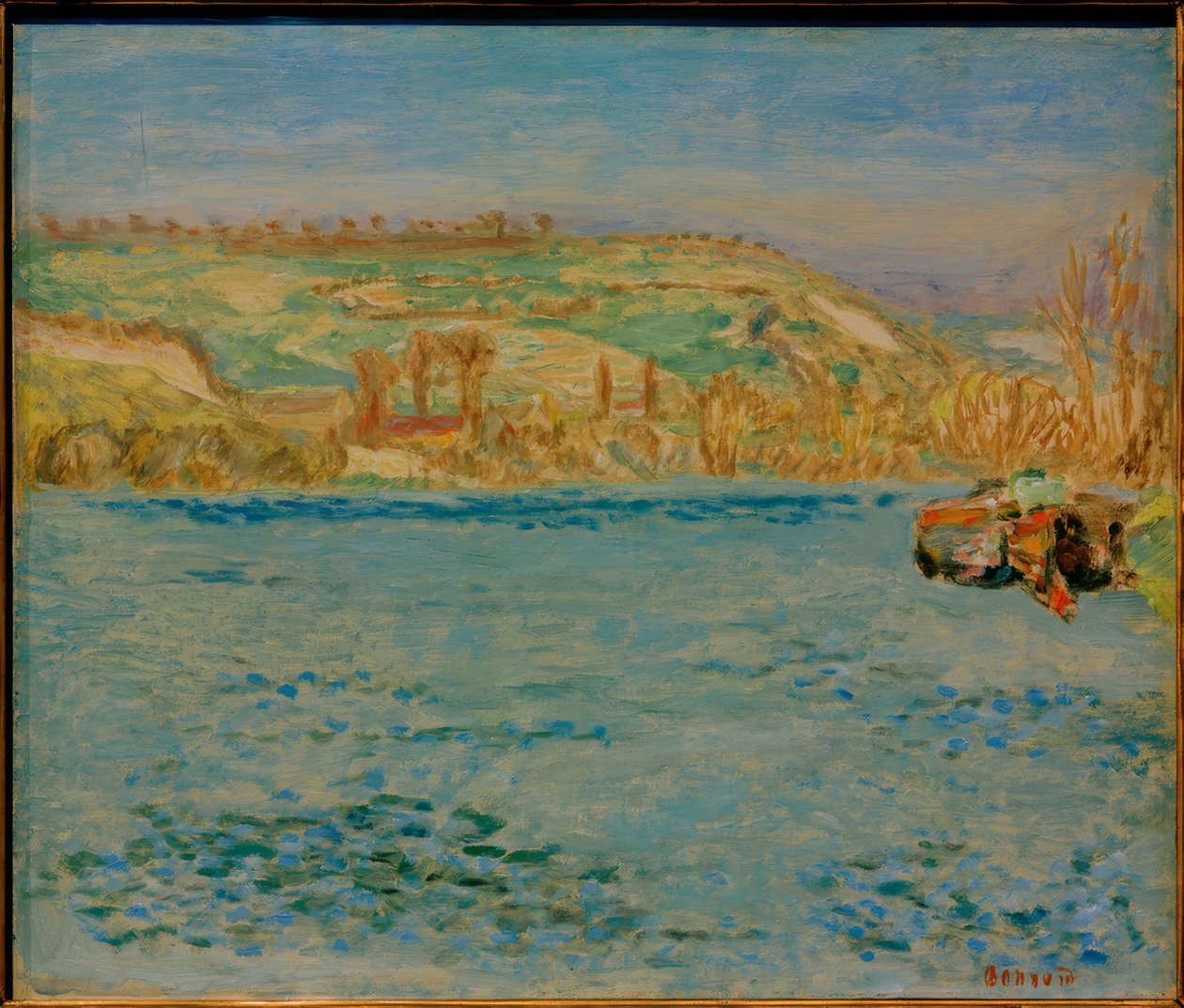 Seina ve Vernonnetu od Pierre Bonnard