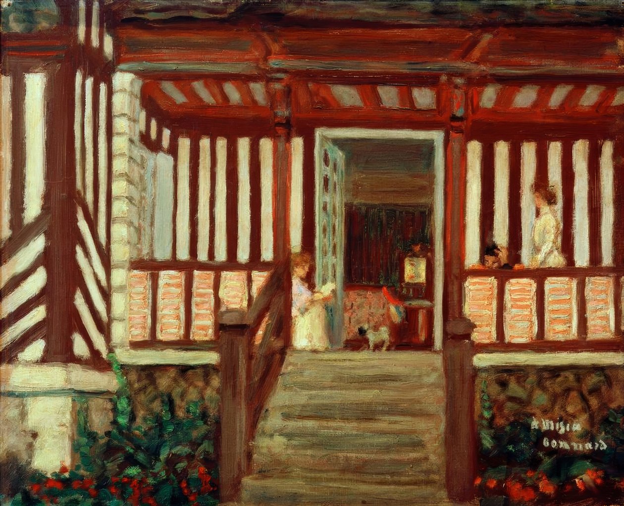 La Maison de Misia (veranda) od Pierre Bonnard