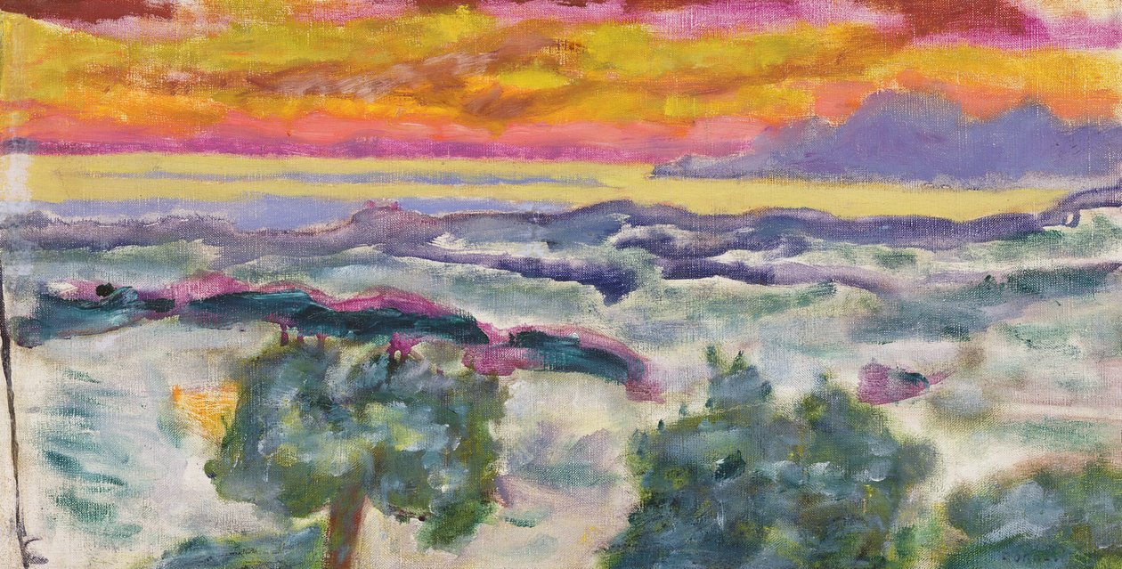 Západ slunce, 1939 od Pierre Bonnard
