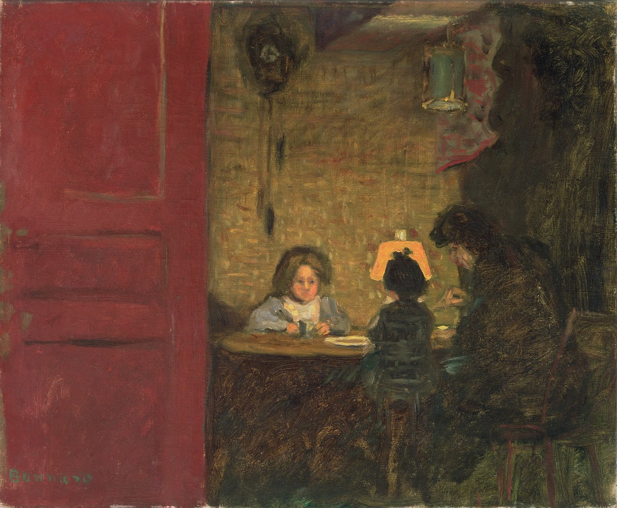 Dinner Party, kolem roku 1903 od Pierre Bonnard