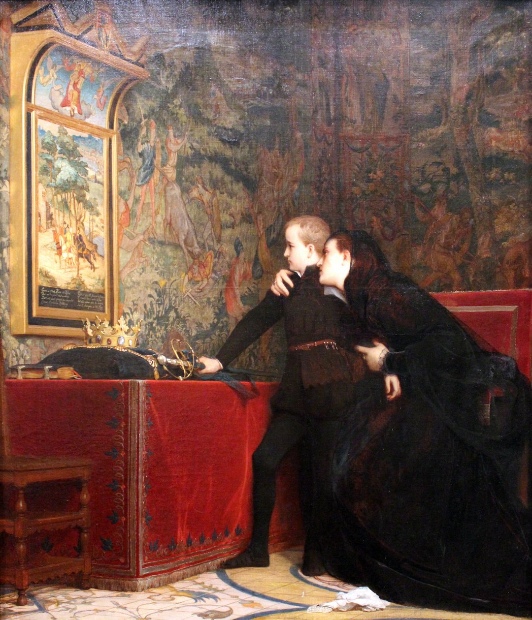 Přísaha Henriho de Guise od Pierre Charles Comte