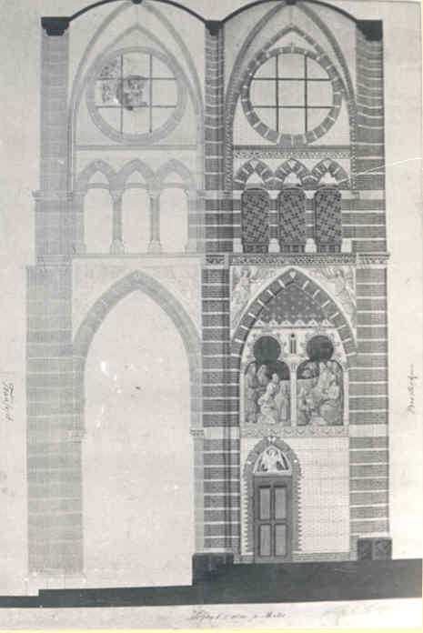 Design pro interiér Sint-Martinuskerk v Sneek od Pierre Cuypers